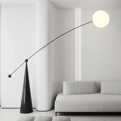 Fishing Rod LED Floor Lamp – Adjustable Arc Standing Light