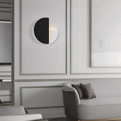 Modern Rotatable LED Wall Sconce 350° Adjustable Nordic Black Bedroom Hallway Living Room