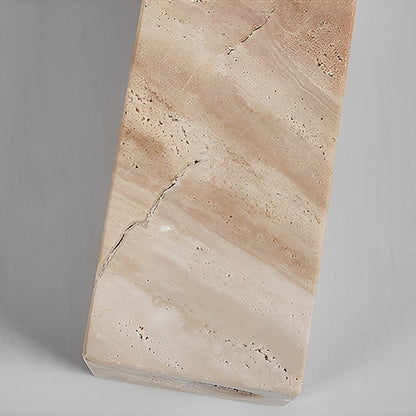 Travertine Wall Sconce Wabi Sabi Natural Stone G9 Japandi Bedroom Living Room