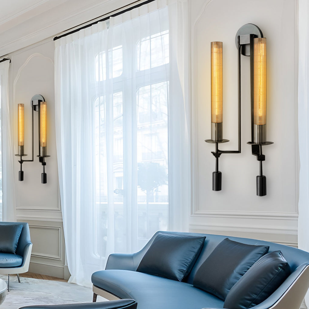 Creative Crystal Lampshade E14 Wall Light – Postmodern Plug-In Nordic Wall Lamp