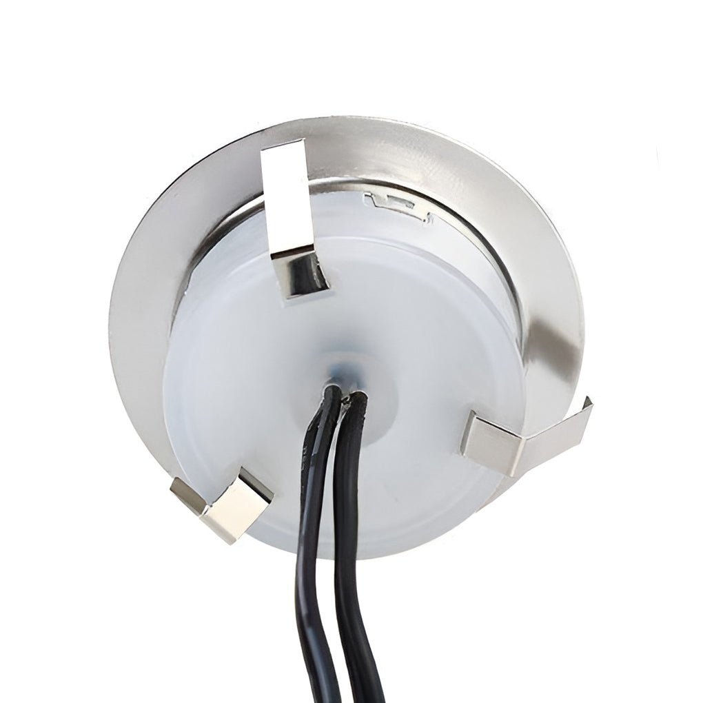 Hardwired LED Recessed In-Ground Well Light 1.5W White Stainless Steel IP67 Flush Mount Deck Step Walkway 3000K or 4500K