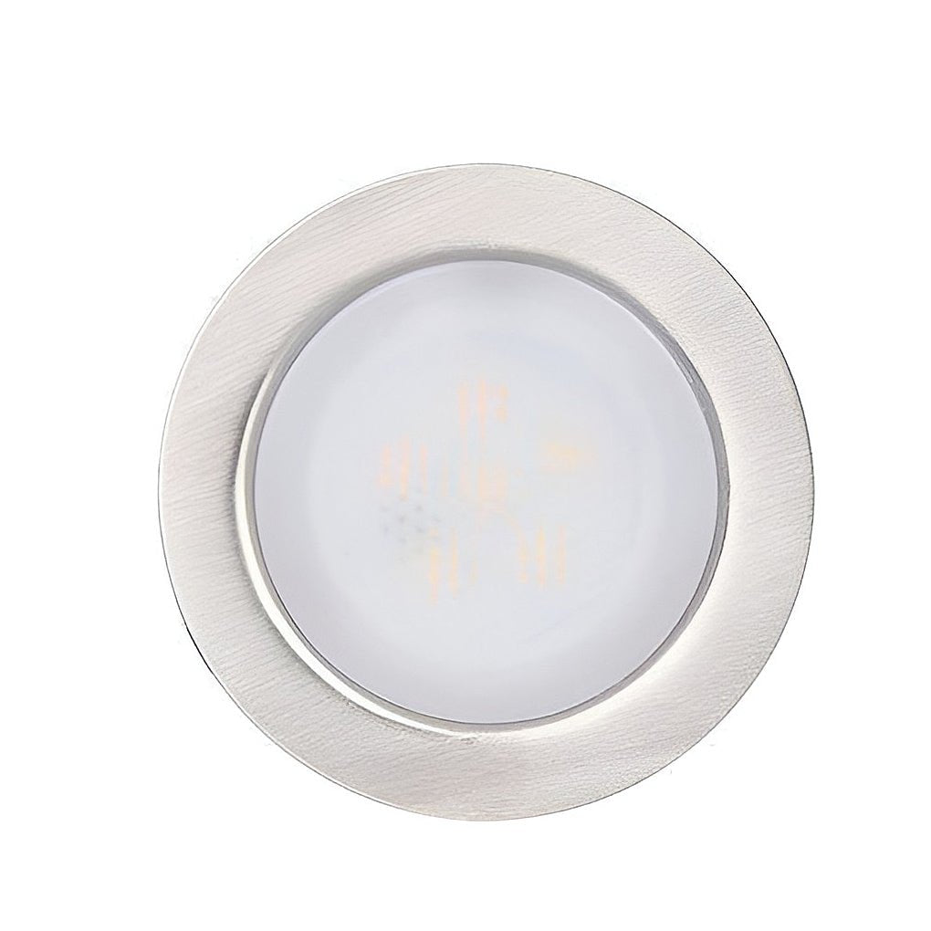 Hardwired LED Recessed In-Ground Well Light 1.5W White Stainless Steel IP67 Flush Mount Deck Step Walkway 3000K or 4500K