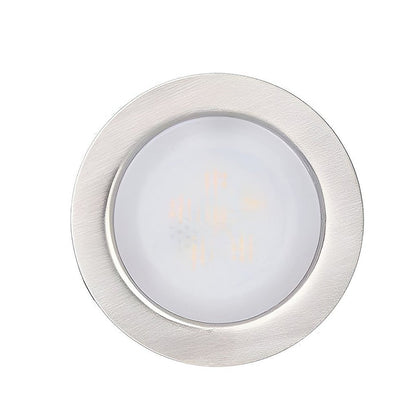 Hardwired LED Recessed In-Ground Well Light 1.5W White Stainless Steel IP67 Flush Mount Deck Step Walkway 3000K or 4500K