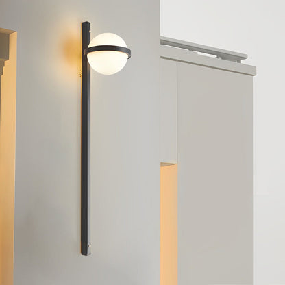 Modern Retro Stainless Steel Ball Globe Outdoor Wall Sconce IP54 LED 3000K