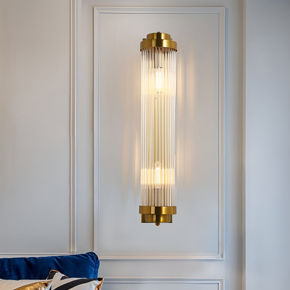 Adjustable Warm White LED Crystal Golden Nordic Wall Sconce