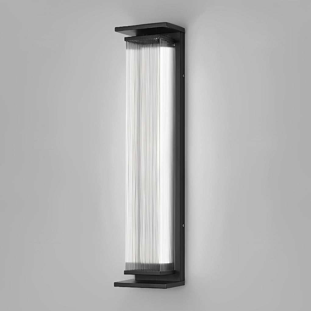 Modern Strip Outdoor Wall Sconce Stainless Steel LED 3 Sizes 3CCT