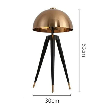 Mushroom Floor Lamp Luxury Tripod Bedside Floor Lamp