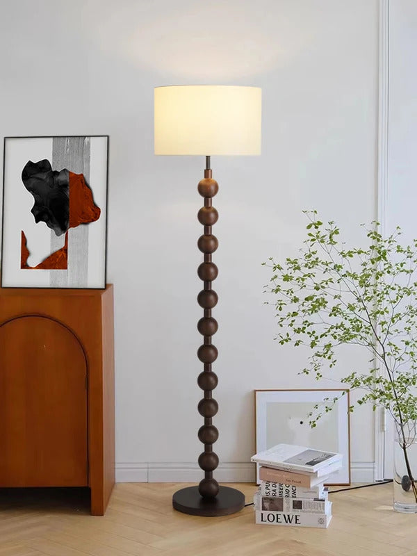 Hugo Barbell Floor Lamp – Sculptural Bedroom Atmosphere Lamp