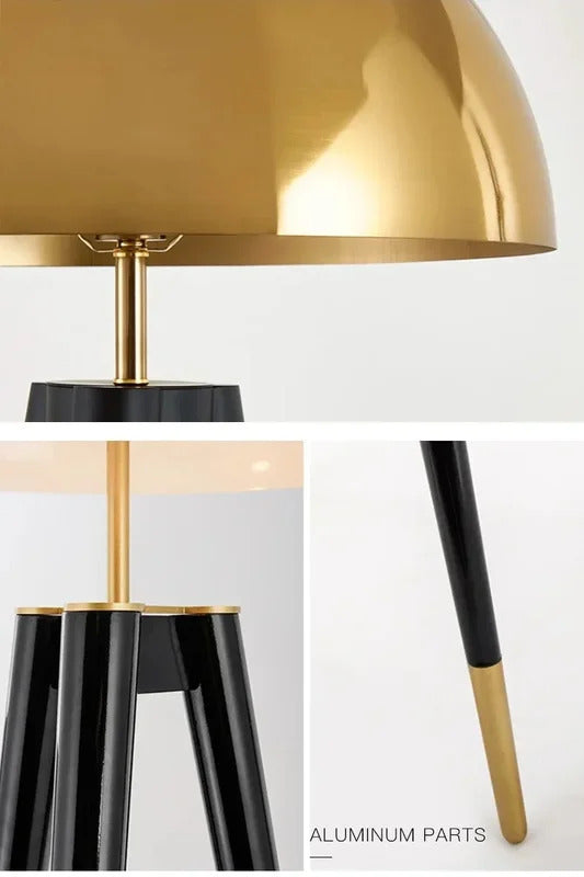 Mushroom Floor Lamp Luxury Tripod Bedside Floor Lamp