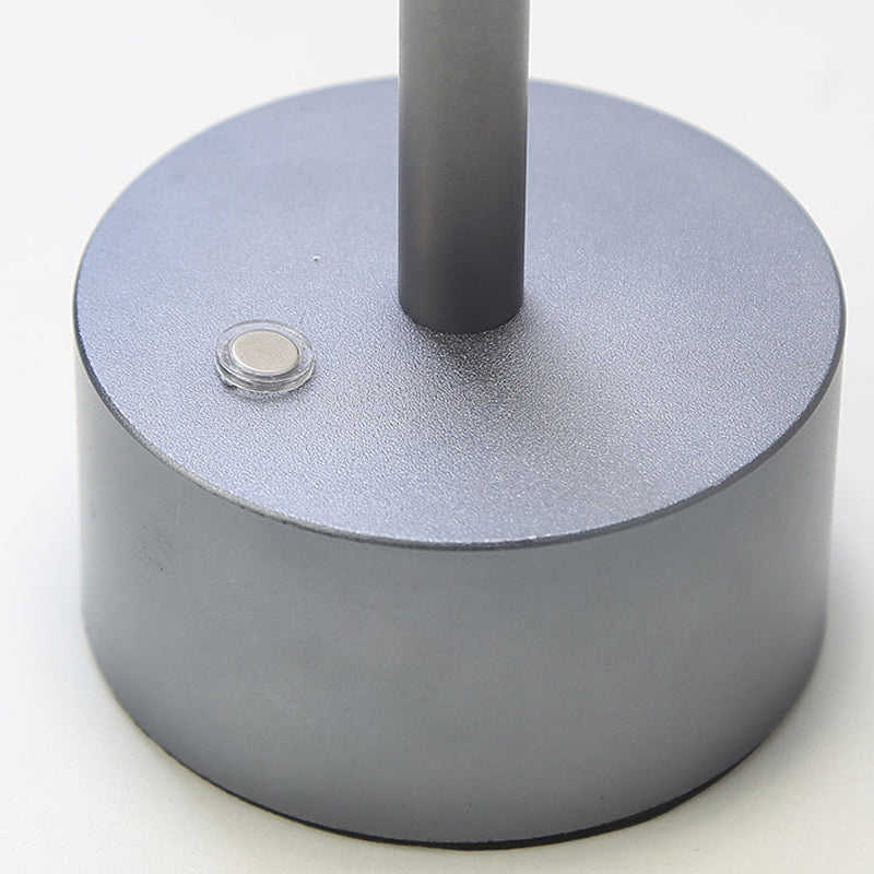 Rod Aluminium Rechargeable Table Lamp Touch Control Black Gold Coffee Gray