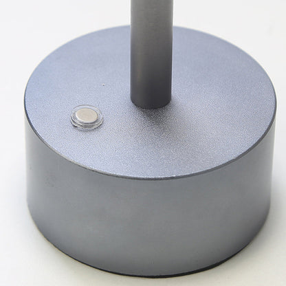 Rod Aluminium Rechargeable Table Lamp Touch Control Black Gold Coffee Gray