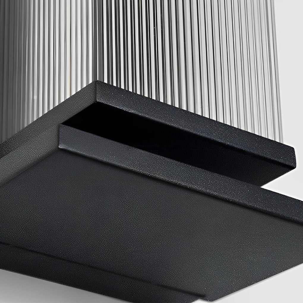 Modern Strip Outdoor Wall Sconce Stainless Steel LED 3 Sizes 3CCT