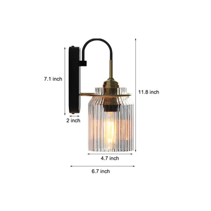 Creative Crystal Three Step Dimming LED Modern Wall Sconce