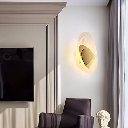 Creative Glass Three-Step Dimming LED Wall Sconce