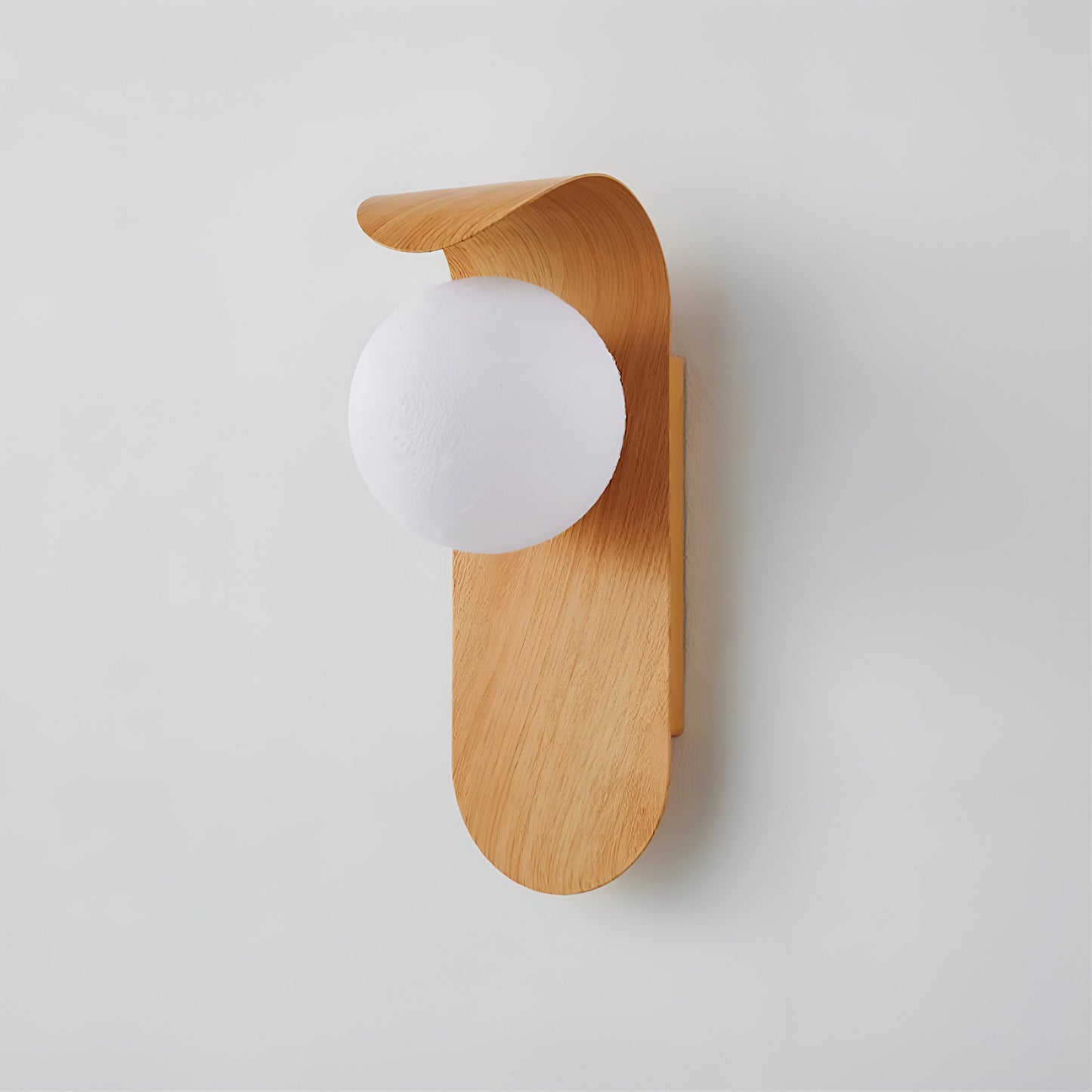 Nordic Wood Wall Sconce – Modern Indoor Wall Light