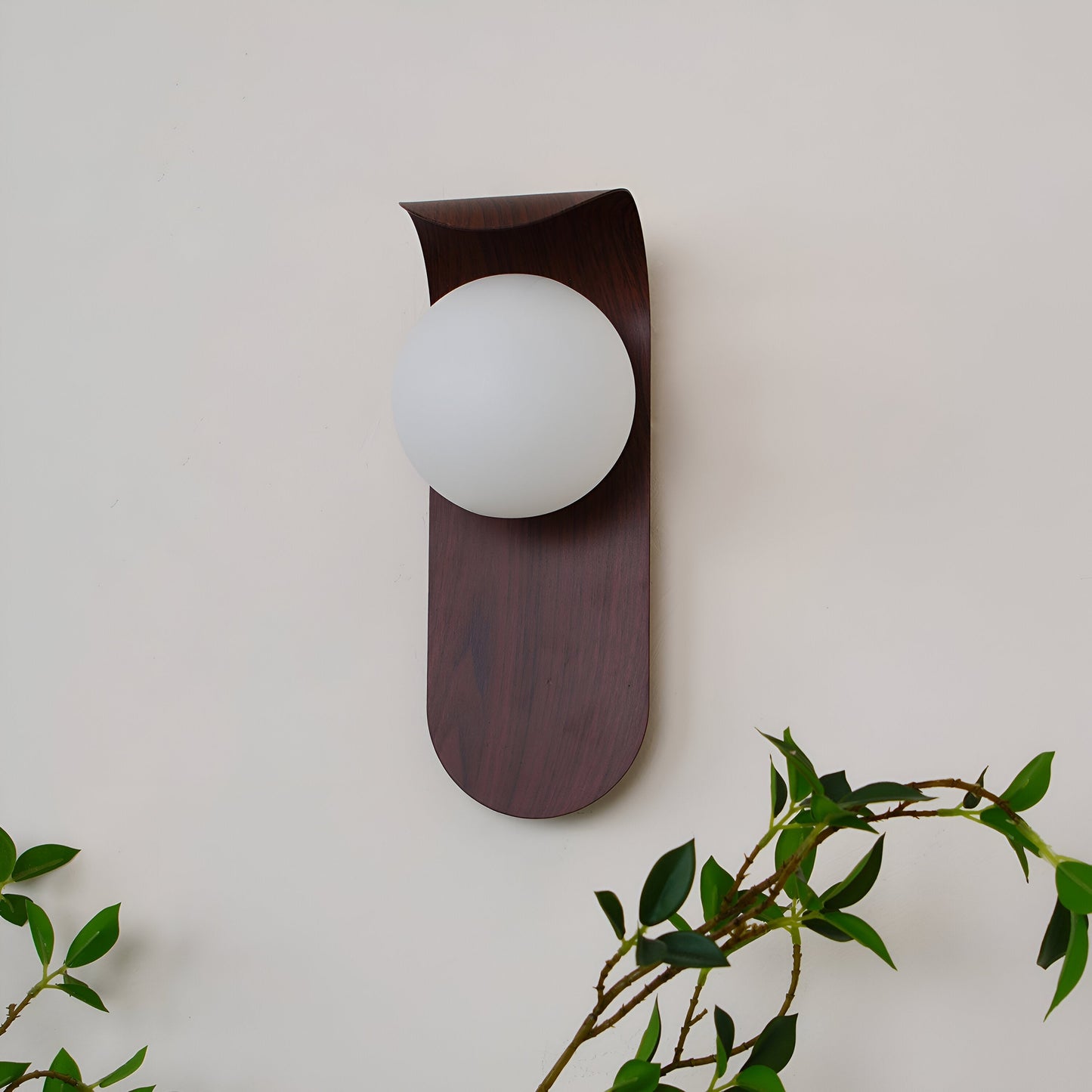 Nordic Wood Wall Sconce – Modern Indoor Wall Light