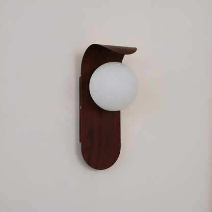 Nordic Wood Wall Sconce – Modern Indoor Wall Light