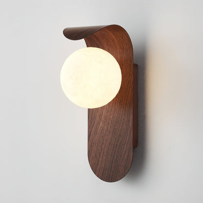 Nordic Wood Wall Sconce – Modern Indoor Wall Light