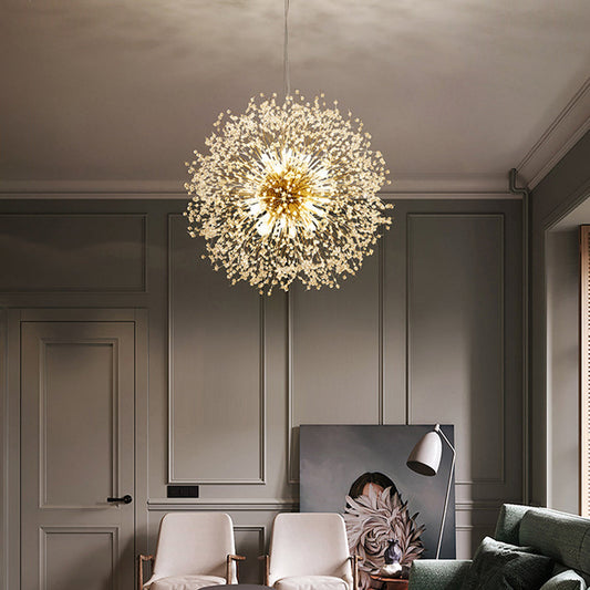 Chandelier Metal PVC Shade Shrub Branch Vintage Retro Integrated LED 16-Light Warm White or White