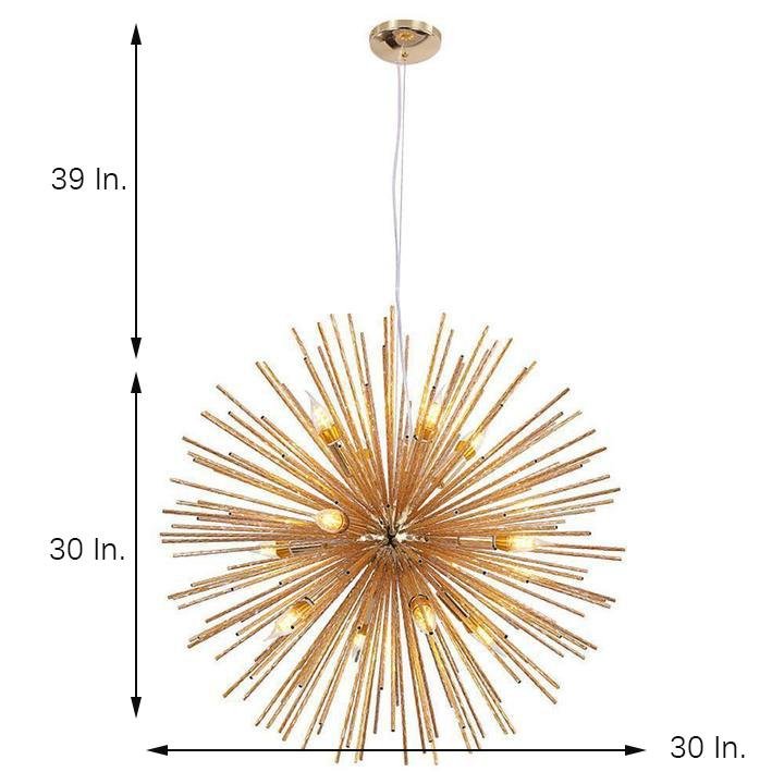 Electroplated Globe Pendant