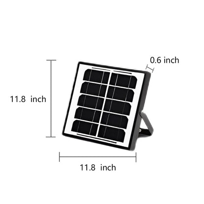 Mountain Scenery Silhouette LED Outdoor Wall Sconce Stainless Steel PC Up Down Light Solar or Hardwired 2 Sizes Courtyard Villa