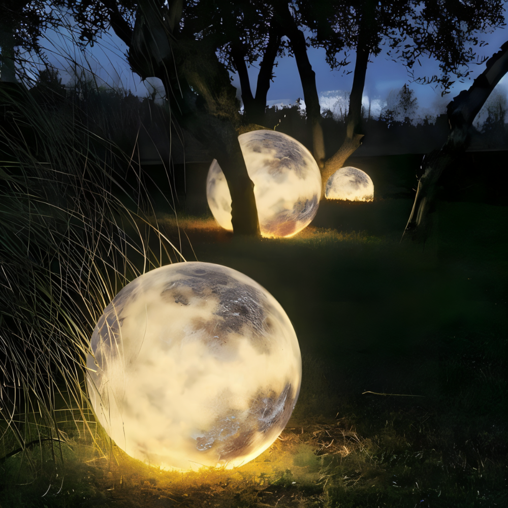 Outdoor Moon Ball Light – Waterproof Garden & Landscape Lamp
