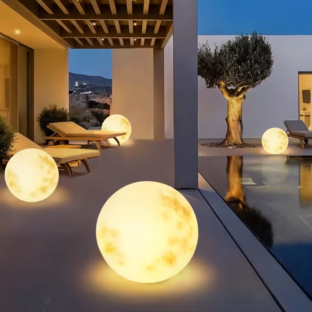 Outdoor Moon Ball Light – Waterproof Garden & Landscape Lamp