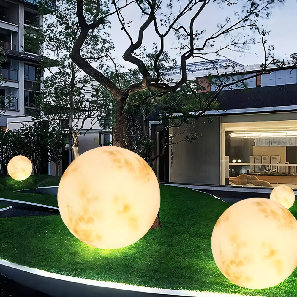 Outdoor Moon Ball Light – Waterproof Garden & Landscape Lamp