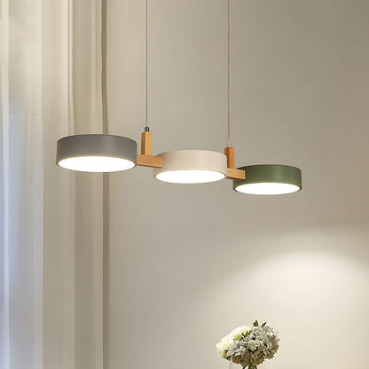 Nordic Trio Linear Pendant Lamp – Modern Island & Dining Light