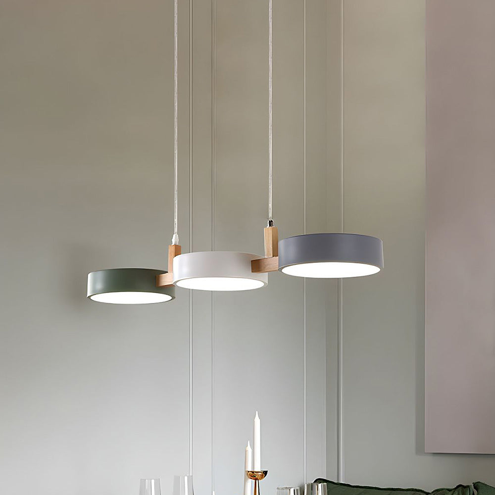 Nordic Trio Linear Pendant Lamp – Modern Island & Dining Light