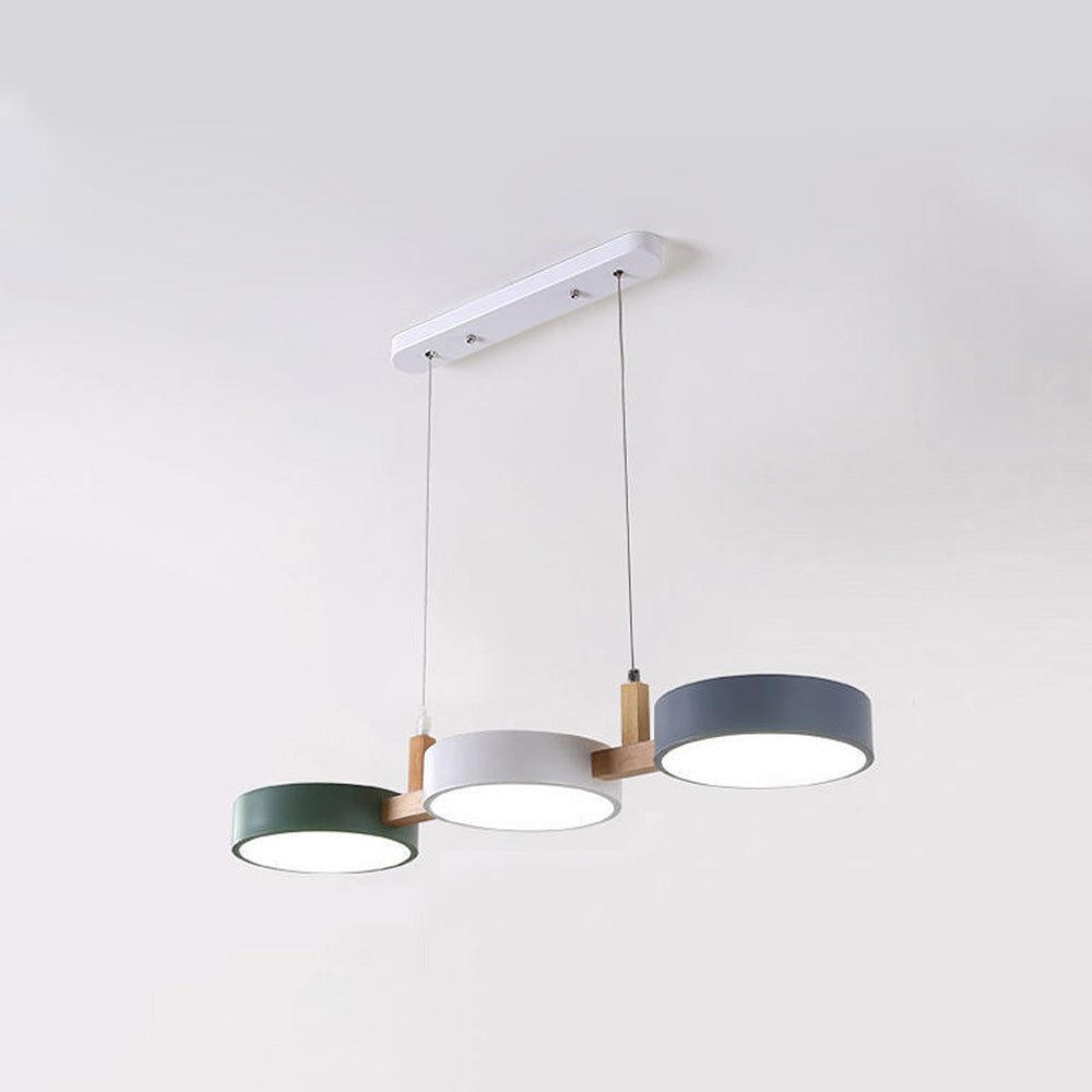 Nordic Trio Linear Pendant Lamp – Modern Island & Dining Light