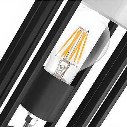 Retro Black Die-Cast Aluminum Path Light Frosted Glass 7W LED Outdoor IP55 Garden Gate