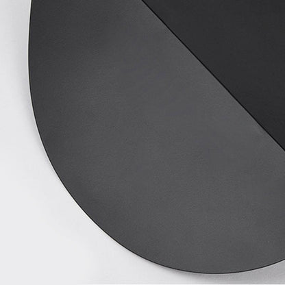Leaf Shaped LED Wall Sconce Modern Organic Indoor Bedroom Hallway White Black