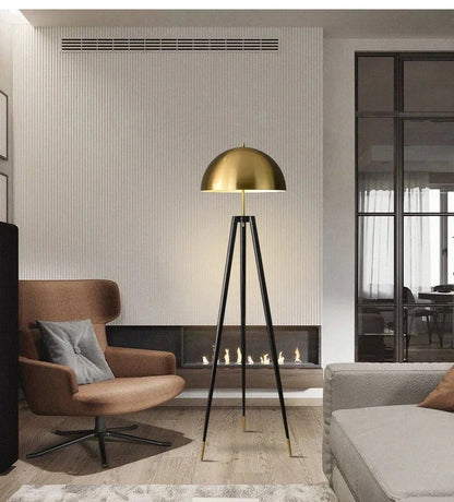 Mushroom Floor Lamp Luxury Tripod Bedside Floor Lamp