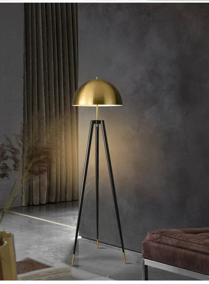 Mushroom Floor Lamp Luxury Tripod Bedside Floor Lamp