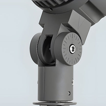 Hardwired LED Outdoor Spotlight 18W Adjustable Die-Cast Aluminum Tempered Glass IP65 4 CCT Options Black
