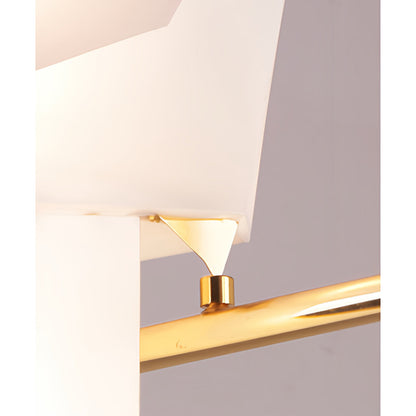 Bird Origami Wall Sconce LED Nordic Crane Gold Accent Warm White 3000K