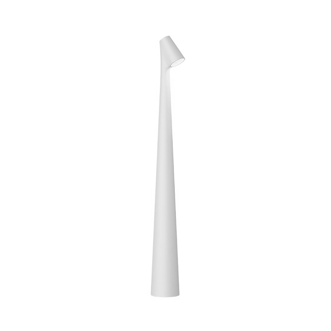 Cone Table Lamp Matte Aluminium Wireless Stepless Dimming Five Colours