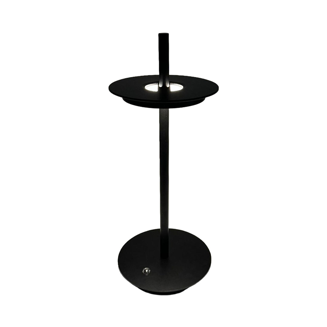 Modern Rechargeable LED Table Lamp Cordless Dimmable Buffet Portable Touch Remote Brown Black Gray Bronze 13.39 Inch