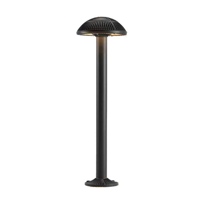 Modern Mushroom LED Outdoor Wall Sconce Aluminum PMMA IP65 9W 2CCT Gray Garden Courtyard Villa