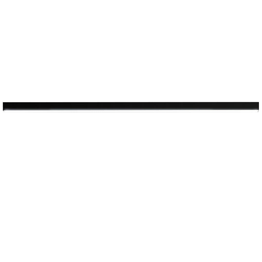 Linear LED Flush Mount Ceiling Light Aluminium Acrylic 3-Step CCT Dimmable Black White 5 Lengths