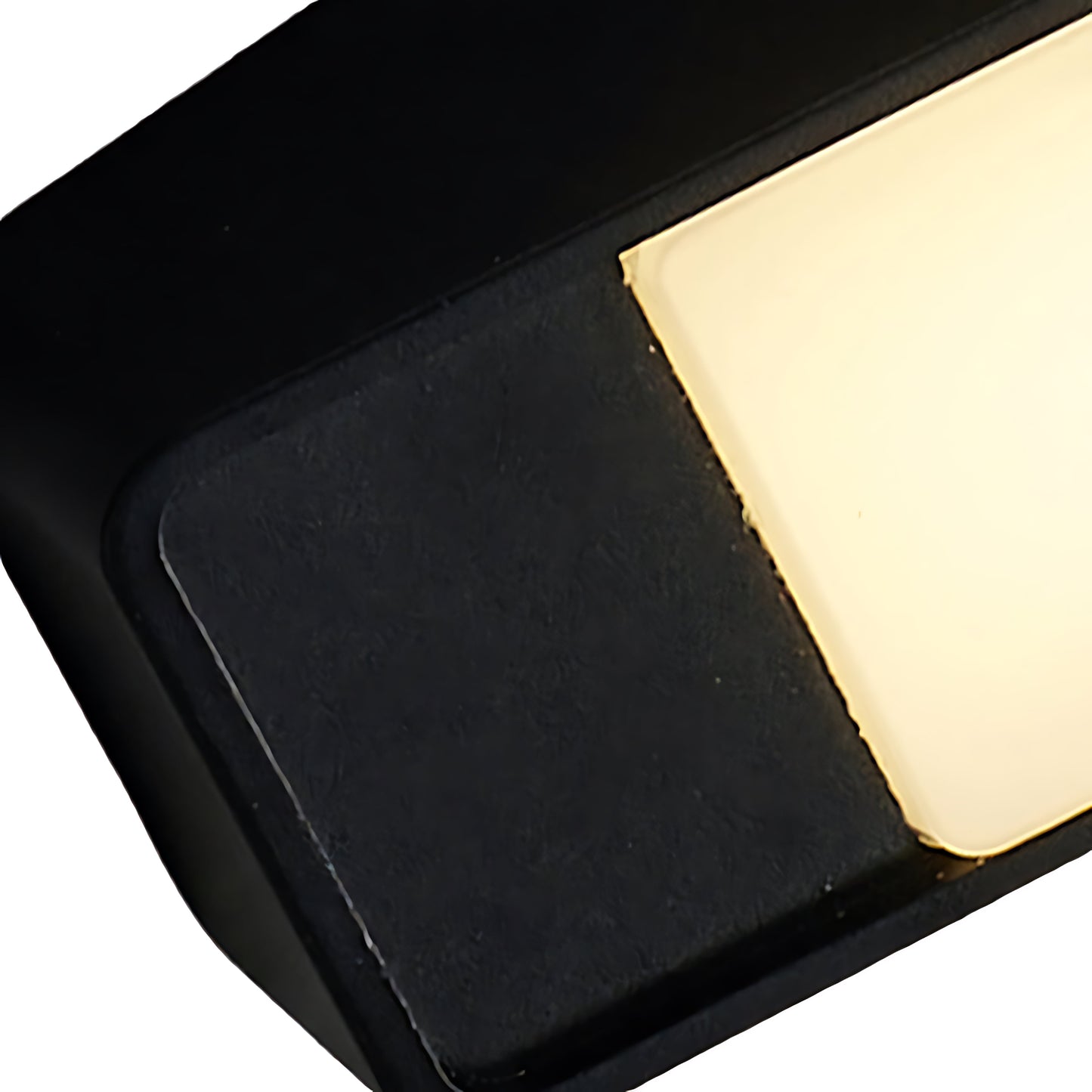 Modern LED Outdoor Wall Sconce IP65 Motion Sensing Die-Cast Aluminum Black White 12W 3000K