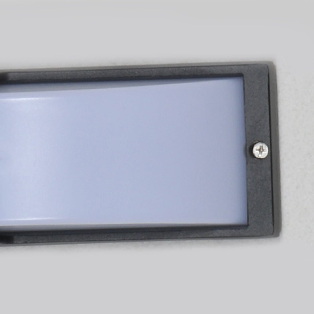 Modern LED Outdoor Wall Sconce Aluminum Acrylic Double Layer IP65 9W 85-265V Motion Sensor Black Balcony Terrace