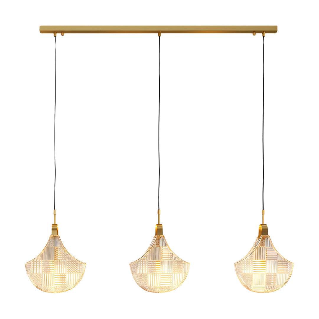 Shell Glass Chandelier