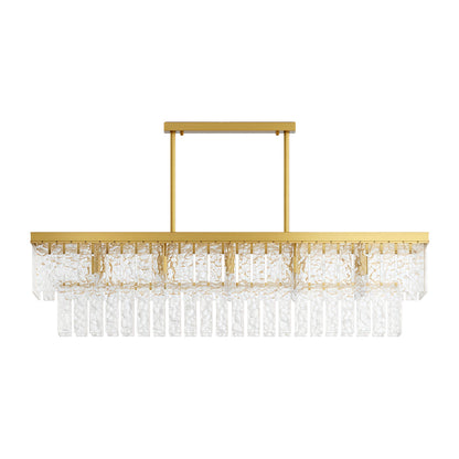Modern Forms Full-Copper Luxury Glass Chandelier