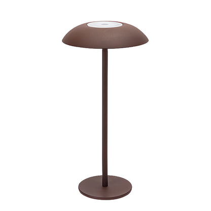Minimalist Aluminium LED Table Lamp Remote Dimming Rechargeable Black White Brown