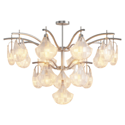 Shell Glass Chandelier