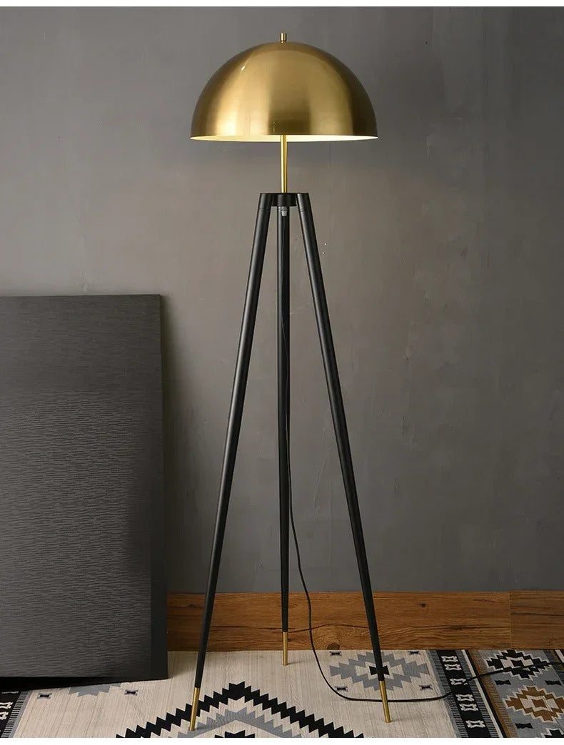 Mushroom Floor Lamp Luxury Tripod Bedside Floor Lamp