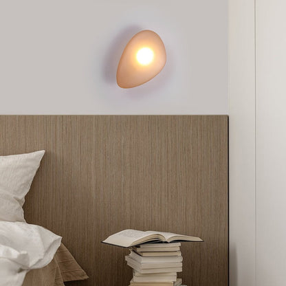 Pebble Glass Wall Sconce Modern LED Indoor Light