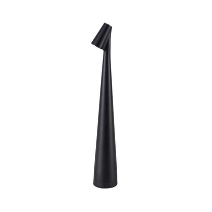 Cone Table Lamp Matte Aluminium Wireless Stepless Dimming Five Colours